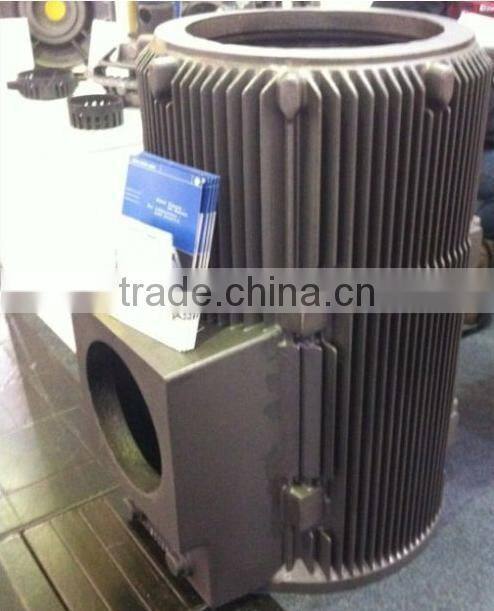 with heat fin cast iron housing