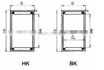 1 way clutch HK1616 Needle Bearing use for printer
