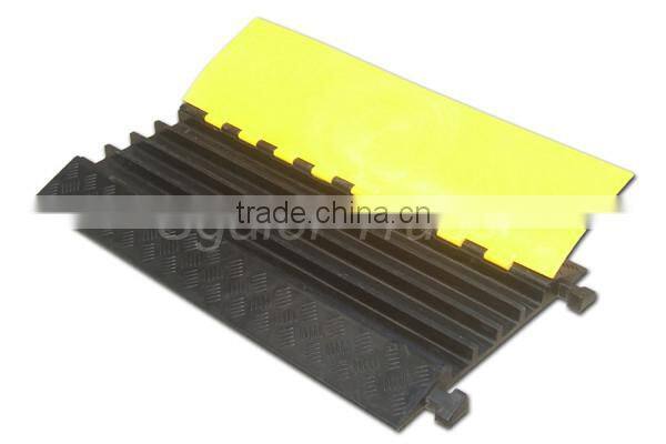 best cable ramp,rubber cable protector,pvc cable protector,5 channels cable ramp