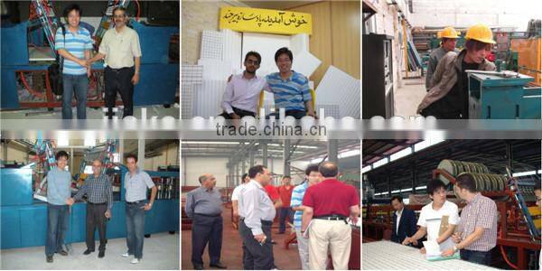 Automatic electric welded mesh machine for roll mesh