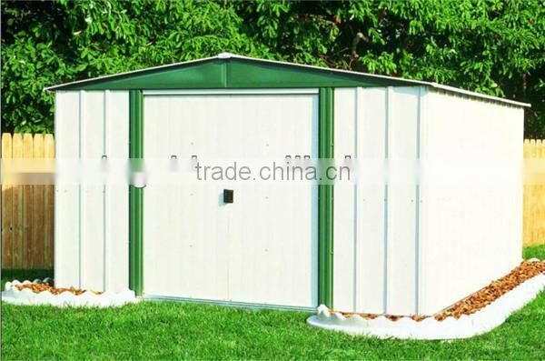steel metal garden house/2015 hot sale garden room