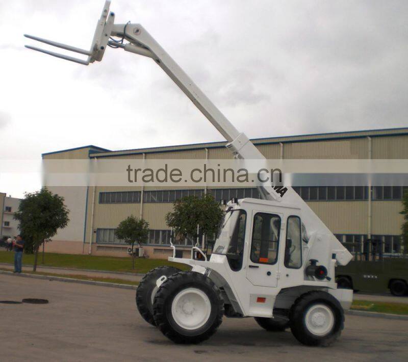 SOCMA HNT25-4 Small Telehandler 4 Wheel Drive China New Telescopic Forklift for Sale