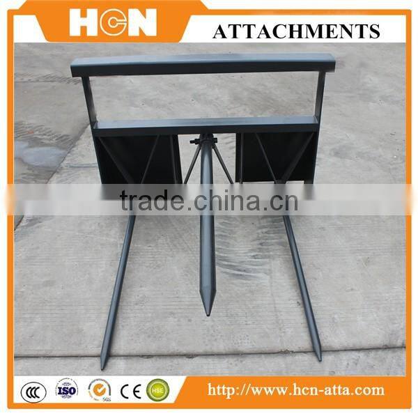 HCN brand 0507 series China Skid Steer Loader Attachment Of Bale Spears