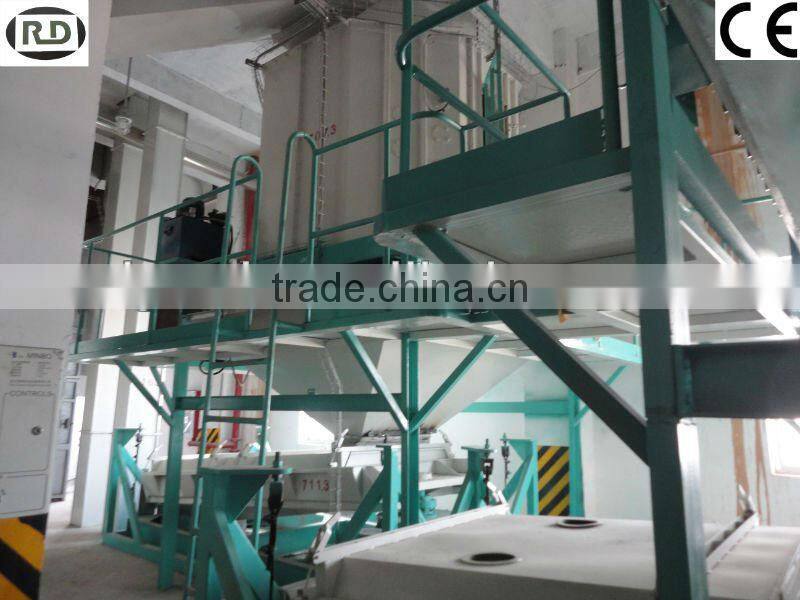 Hot sale! Real manufacturer! CE complete animal feed pellet line project