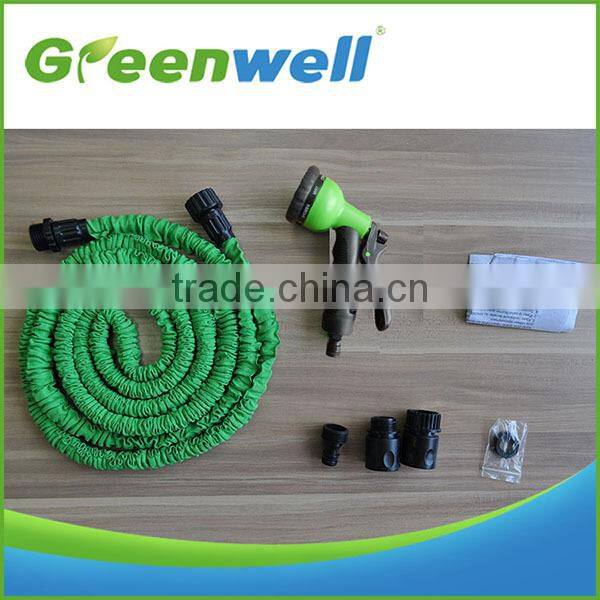 High reputation 2015 new develop brass fitting expandable garden hose
