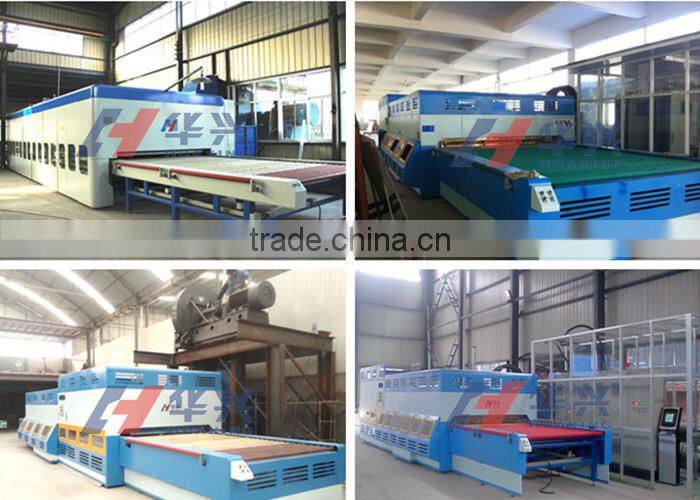 CE approved 4 pairs of brushes advanced intelligent control tempered making glass bending tempering machine