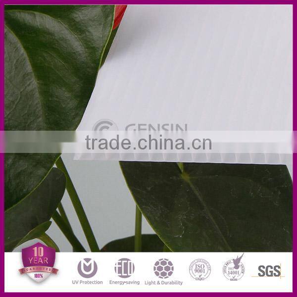 10 Years Guarantee 8/10mm Cheap Polycarbonate Greenhouse Sheet
