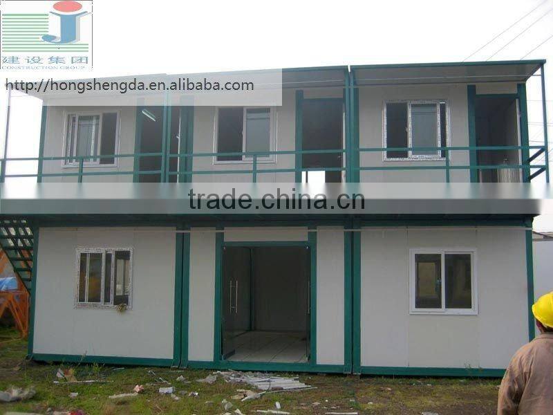 china movable green nice light steel living modular house