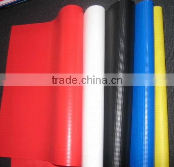 PVC Coated Tarpaulin for shad tent with tread 1100d dtex polyester pvc coated fabric