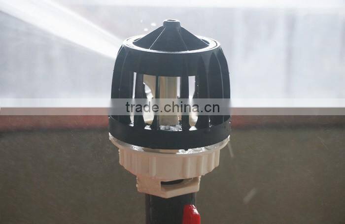 1/2" male plastic low angle sprinkler irrigation with smooth driven