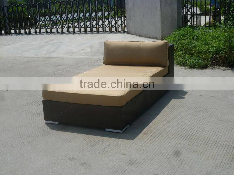 Fresh style sofa bed outdoor furniture sunbed CF842L