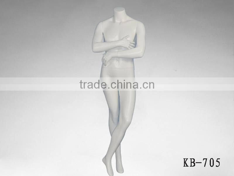 Mannequin , without headless,Fiberglass female Plus Size Mannequin For Sale KB-705-3