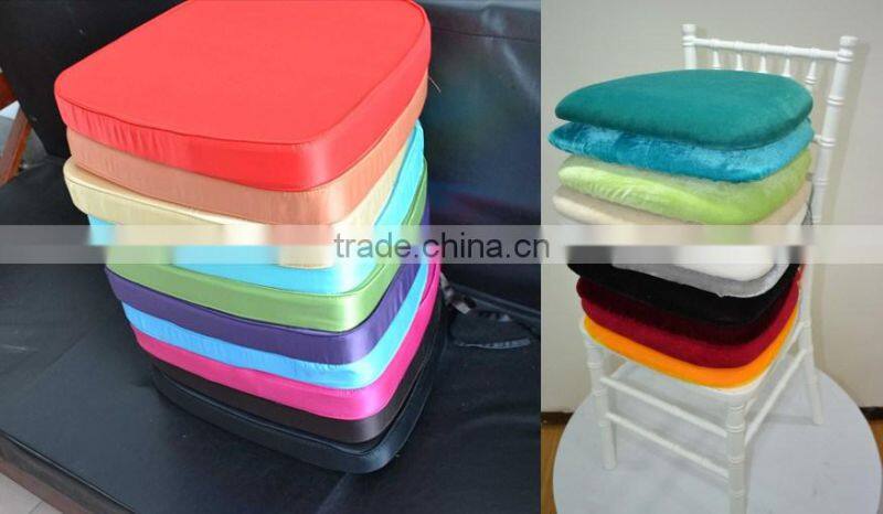 wedding chiavari chair cushion