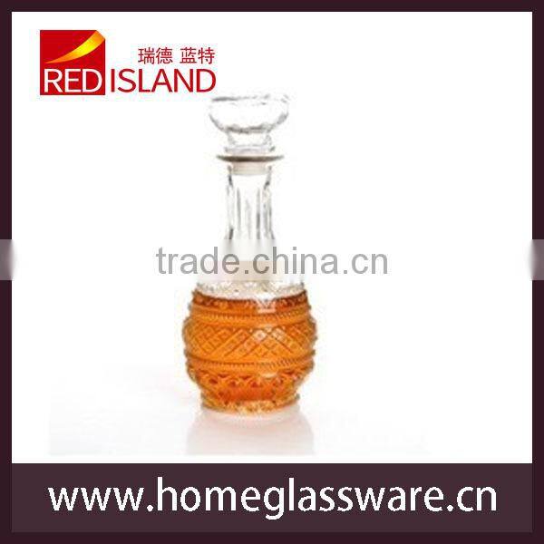 650ml wine glass bottle brandy whisky glass bottle