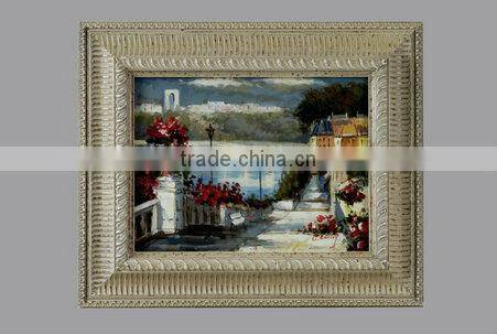 Classical Home antique decorativ solid wood Frame Oil Painting