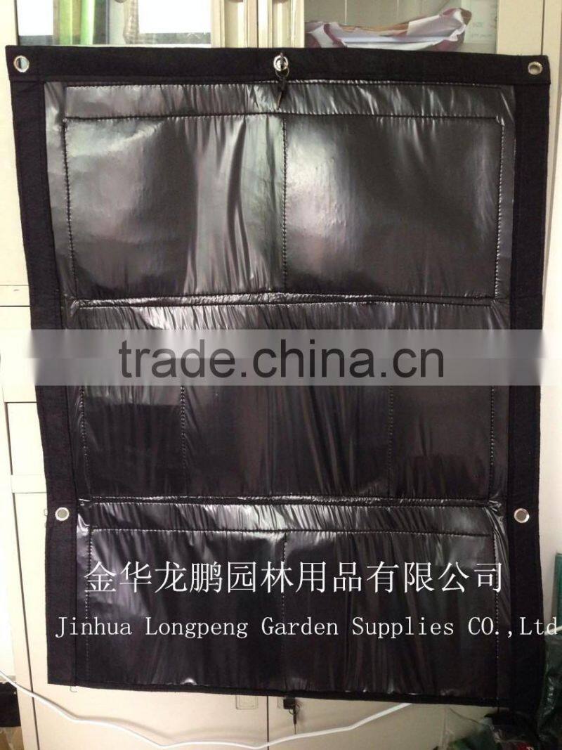 Self Watering Garden Vertical Wall Planter,Waterproof Felt Vertical Vegetable Gardens