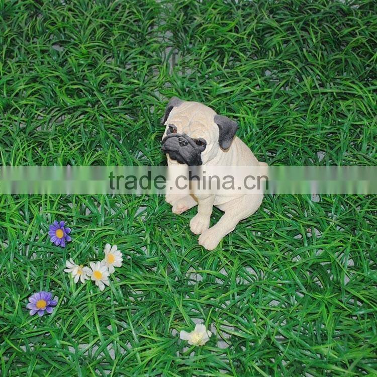 Hot Sale Mini Resin Bulldog Statue For Sale