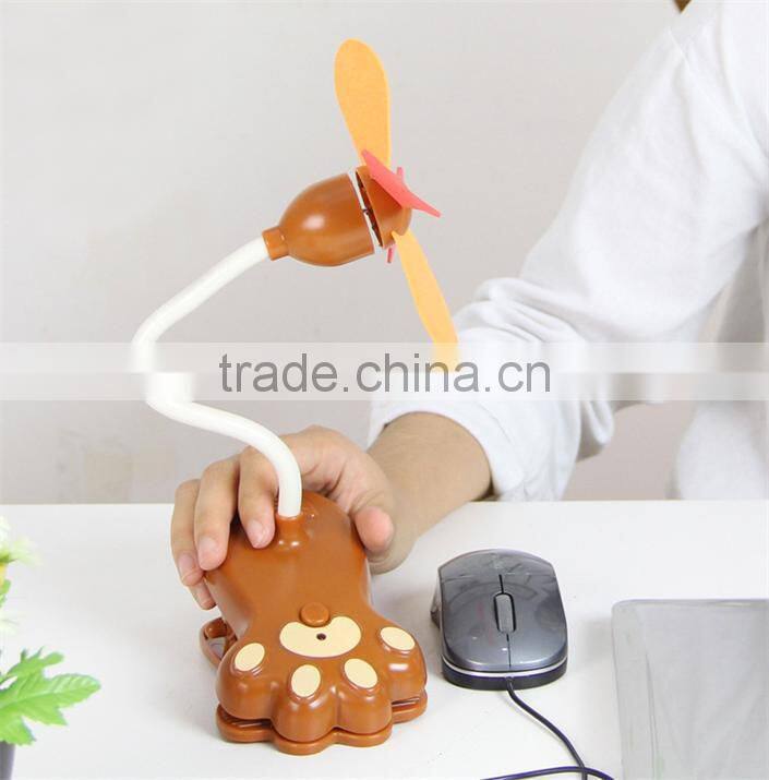 N118 High quality usb charging desk top table fan