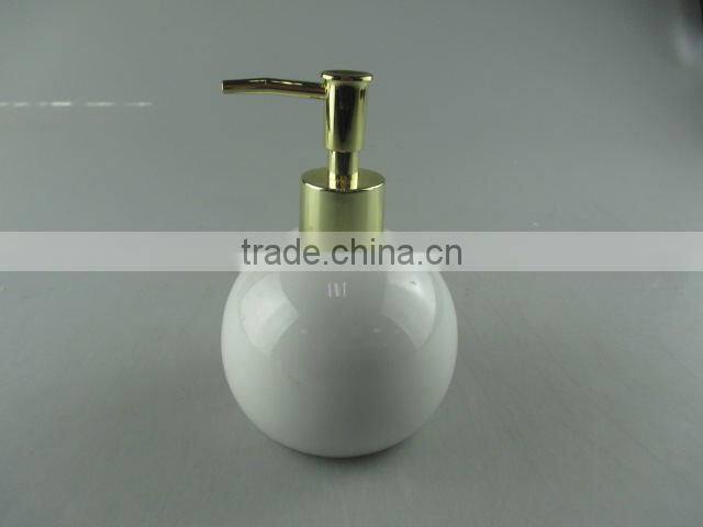 Stocklot ceramic bottle for shower cream/hand wash use