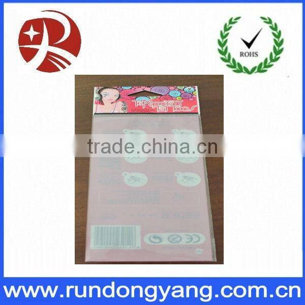 Newest cheap plastic print opp bag