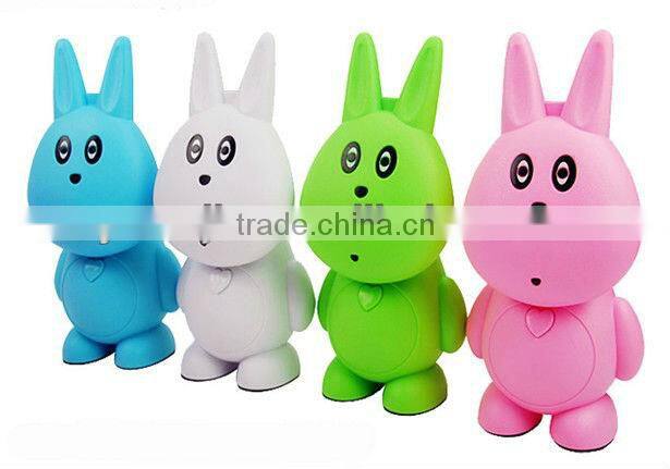 Supply fashion Rabbit cartoon 16LED folding table lamp