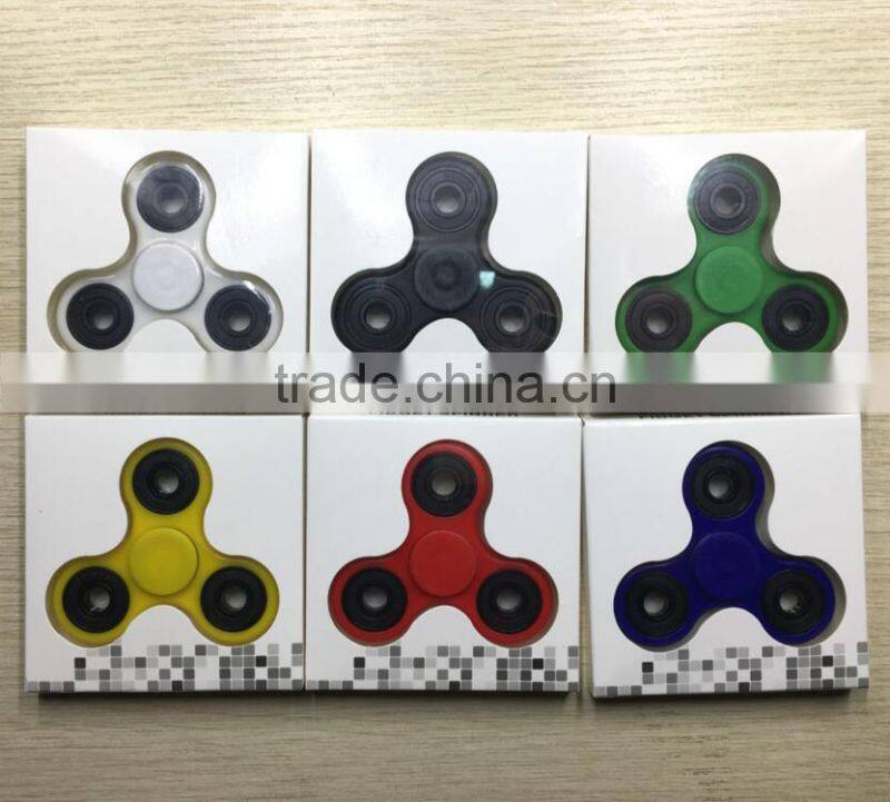 Hot sale 2017 crazy spinner toy multicolor fidget spinner finger spinner