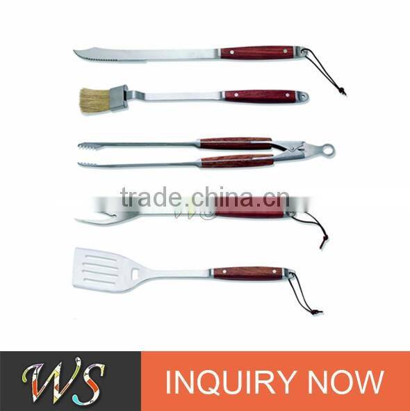 Chairman 4-Piece BBQ Tool Set by Spectrum Imports