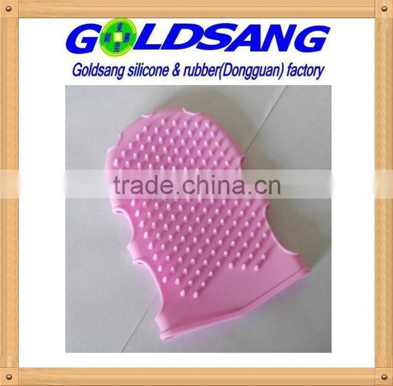 High quality silicone Massage gloves cosmetic tools