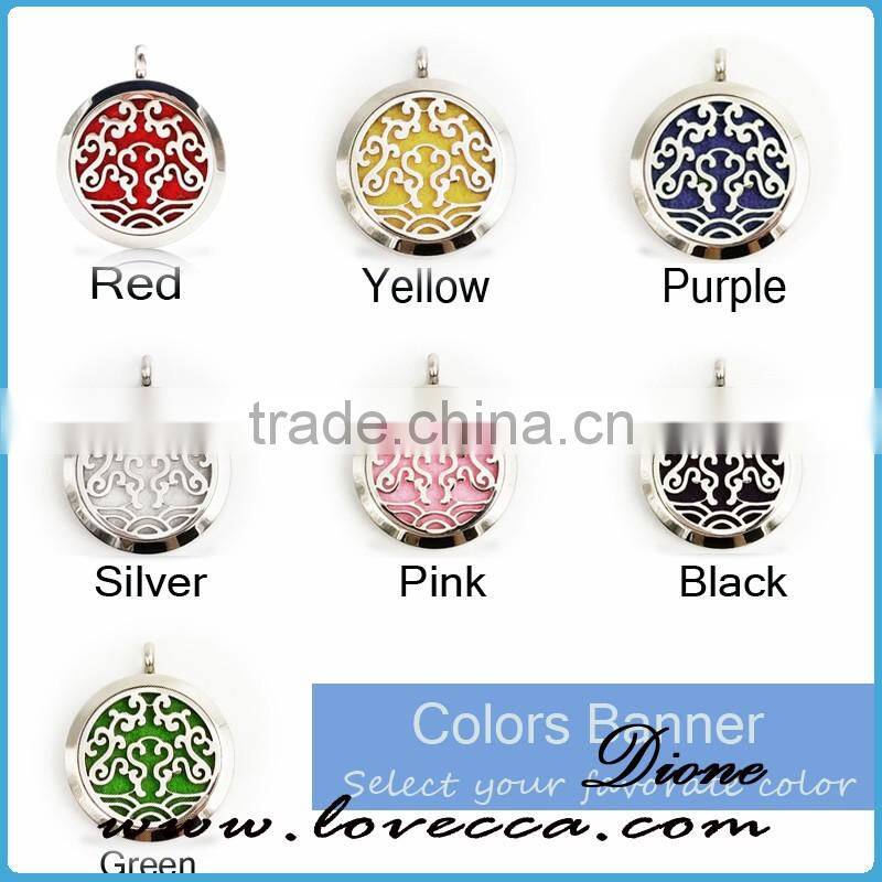 DIY wholesale fashion stainless steel locket necklace