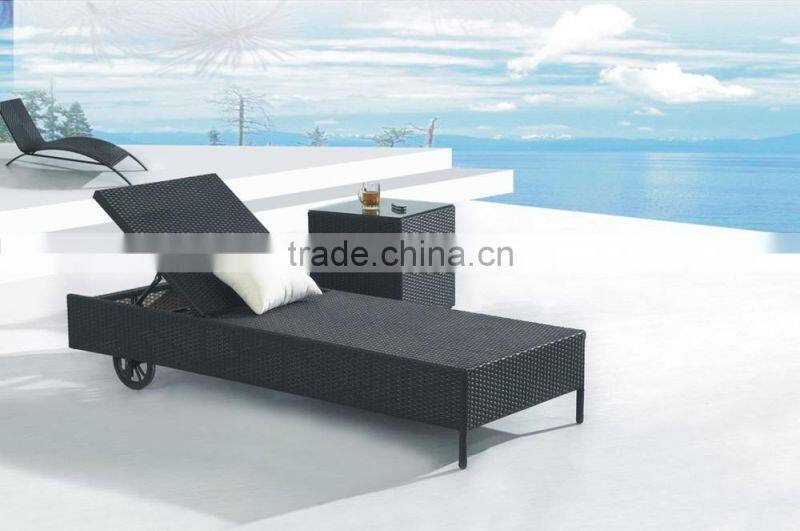 poly rattan furniture, rattan lounge