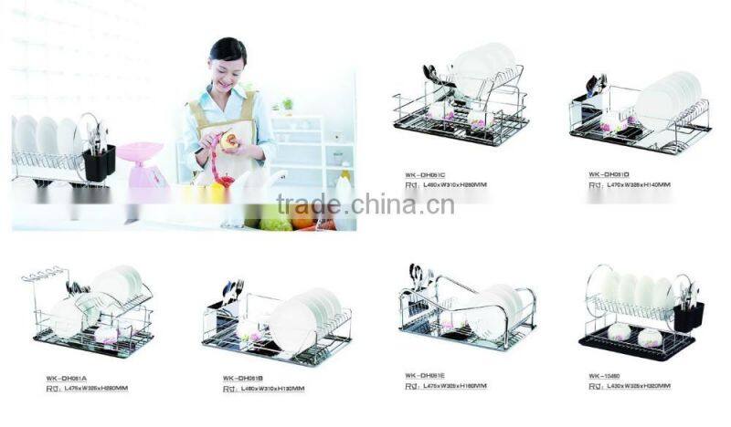 Hot Selling Steel Dish Rack & Plate Rack & Restaurant Cutlery Holder