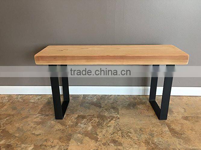 alibaba supplier outdoor garden metal park bench legs with wooden
