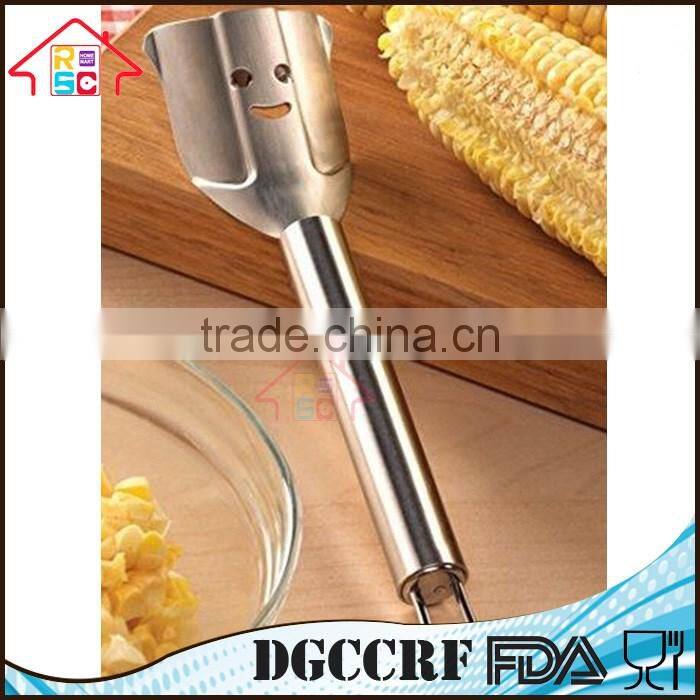NBRSC Easy Corn Cutter Stainess SteeL Corn Zipper Kernel Remover Corn Cob Peeler