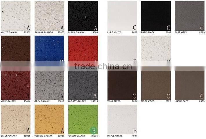 Hot sale white artificial quartz stone in American