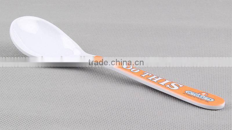 Melamine Kid's Spoon and Fork with cartoon logo