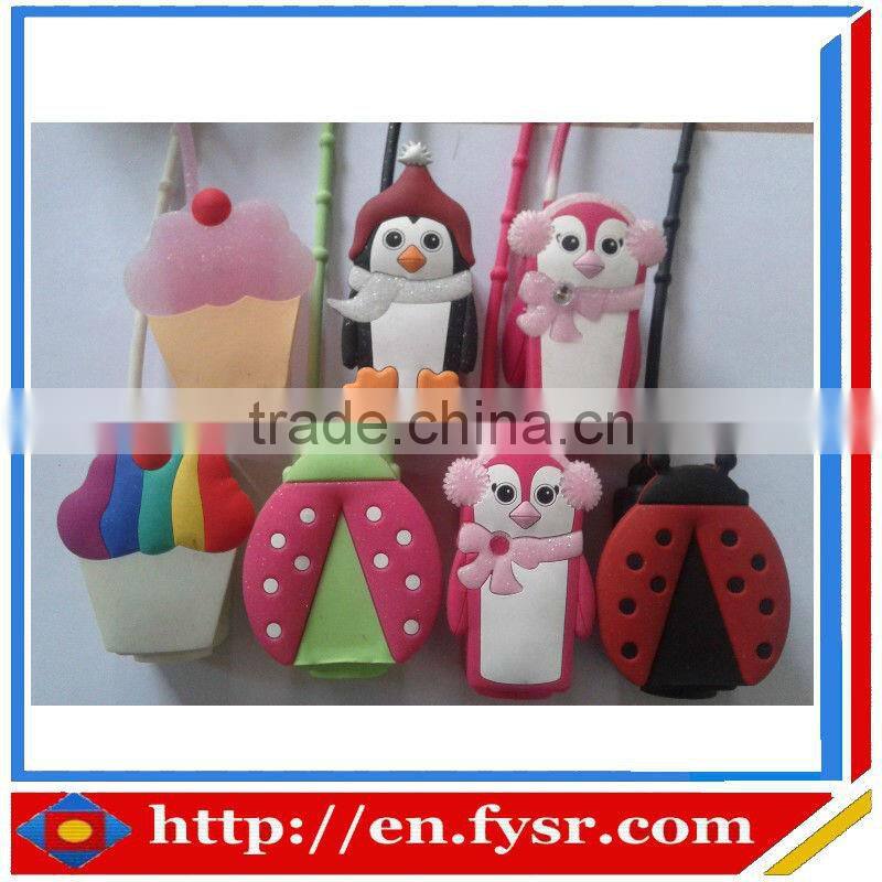 Animal Shape 3D Silicone Hand Sanitizer Holder