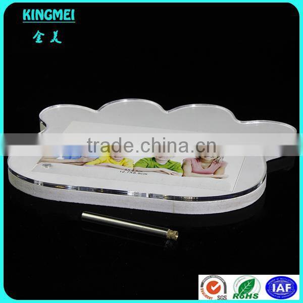 KM-VP13 clear acrylic magnet photo frames,5 7 photo frame rabbit photo frame