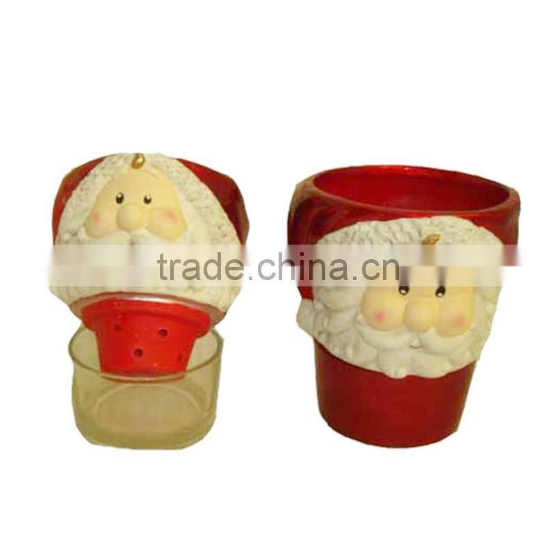 Ceramic flower vase for home decor