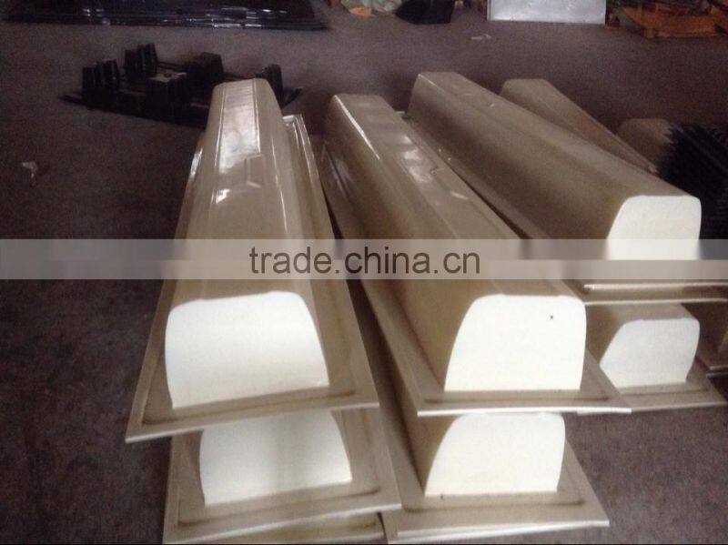 Large white ABS thermoforming cover