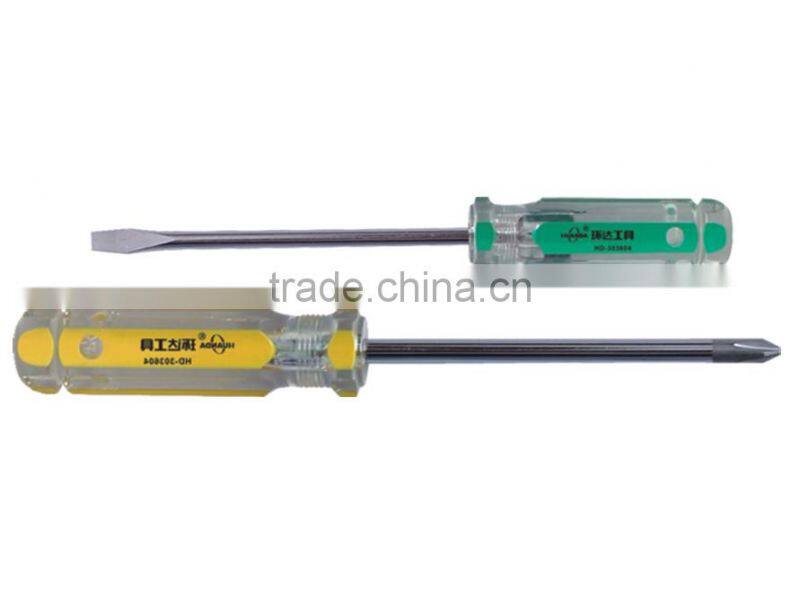 color plastic flat screwdriver