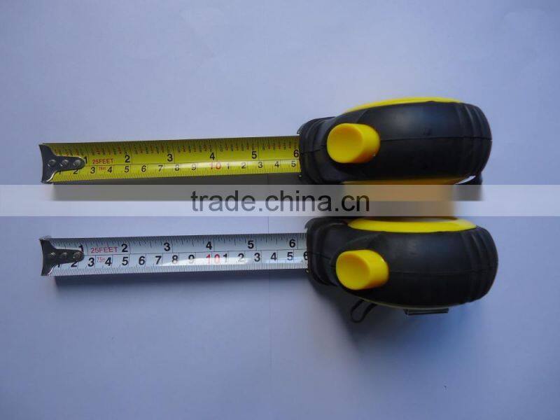 12/16/25 Foot Tape Measure, Self Lock, Push Button Retrieval