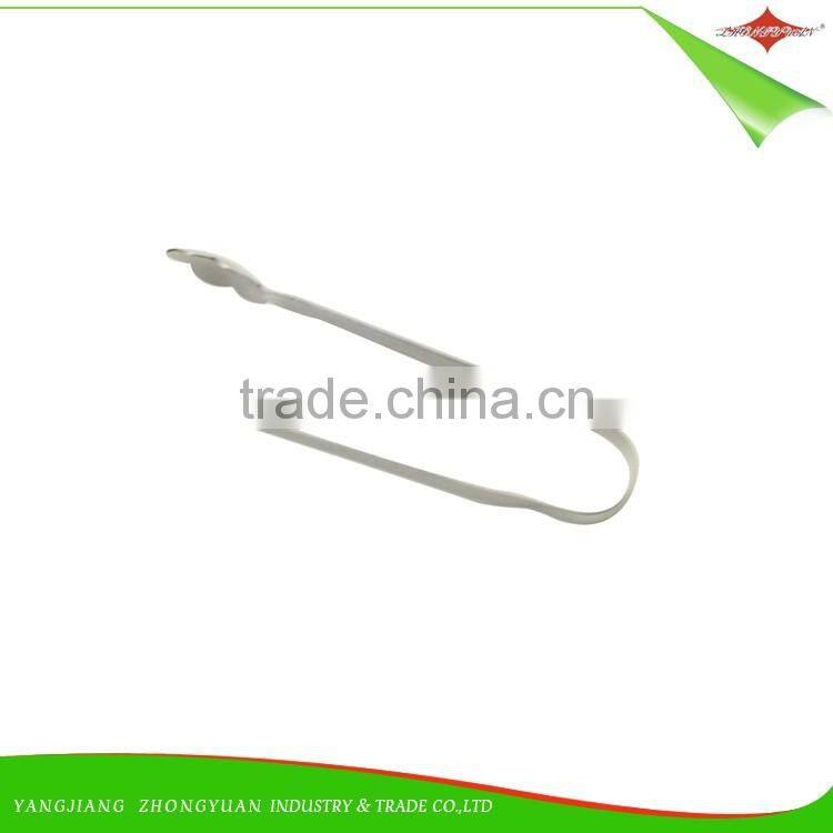 ZY-H1039 high quality mini stainless steel food tongs serving tongs