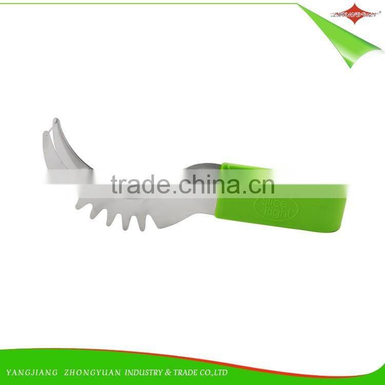 ZY-F1472 good quality tpr grip watermelon slicer