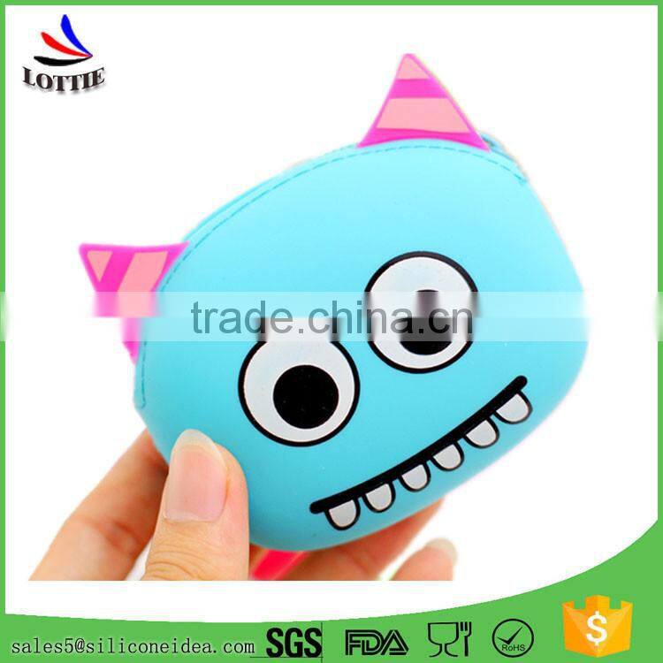 Promotional Personalize coin purse wallet and silicon coin bag