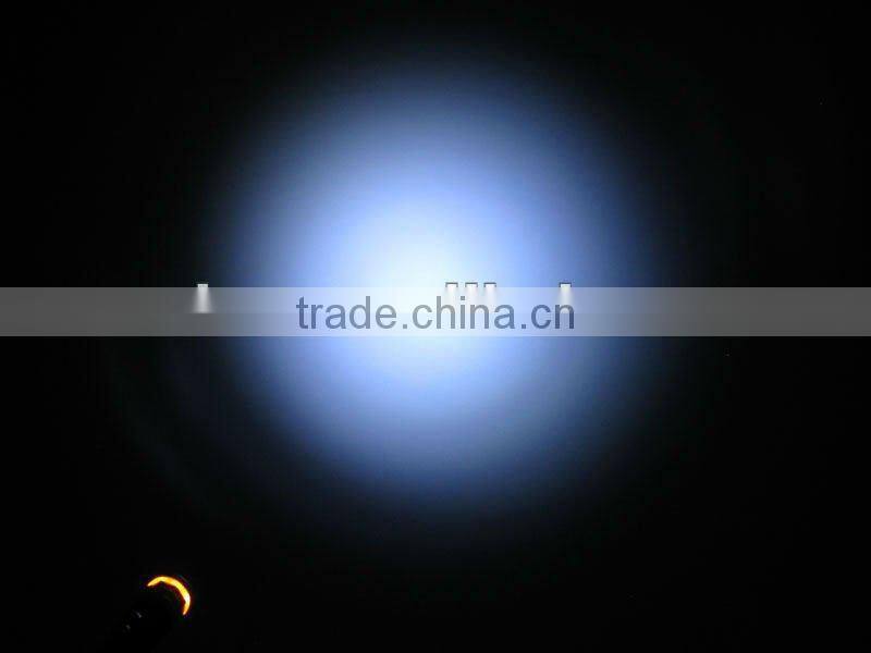 801 White LED Flashlight with Laser Pointer