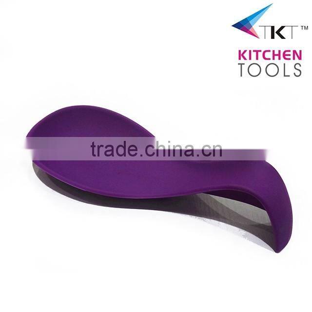 Food grade silicone spoon holder spoon rest spoon stay