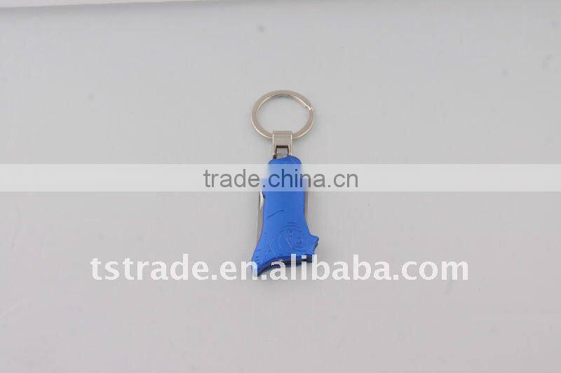 2014 new mini Gifts promotion kinfe popular keychain tool oxide keychain knife mini aluminium oxide B99