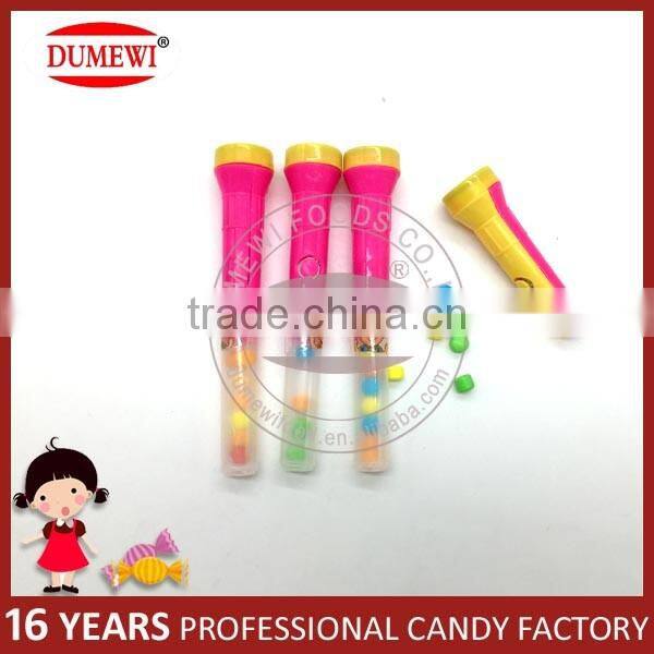 New Item Flashlight Shape Candy Toy Lighting Candy