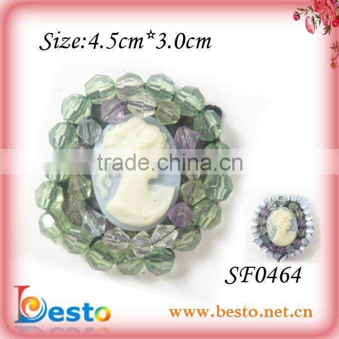 RF0050 bridal cheap wholesale crystal rhinestone brooch for wedding invitation