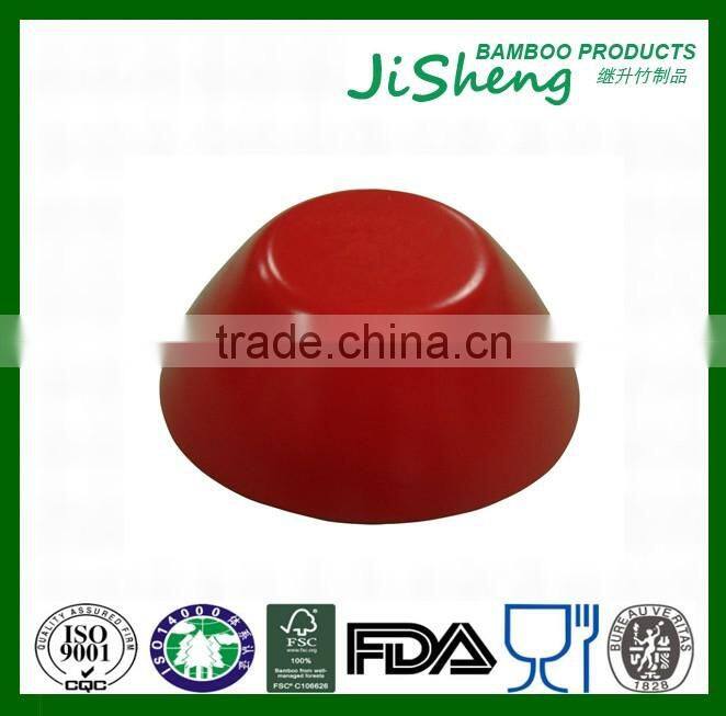 FDA Approved food safe bamboo salad bowl with painted